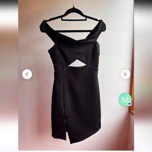 Bec & Bridge black asymmetrical mini dressBec & Bridge size 4